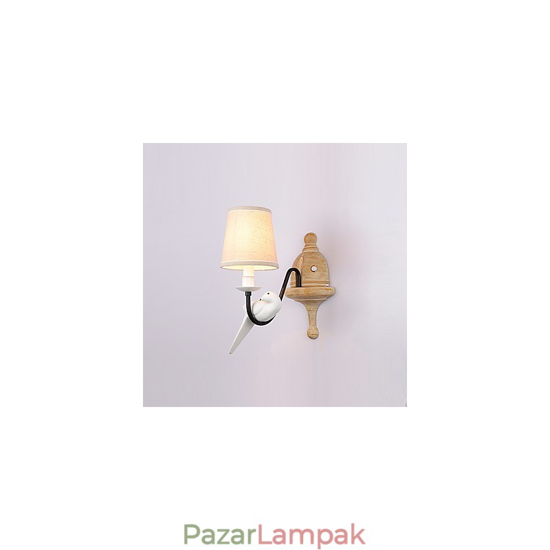 Rusztikus Lodge Simple Vintage Painting Feature Ambient Light falilámpák fali lámpa