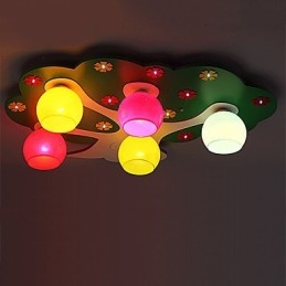 Modern, modern fa bambusz süllyesztett tartó