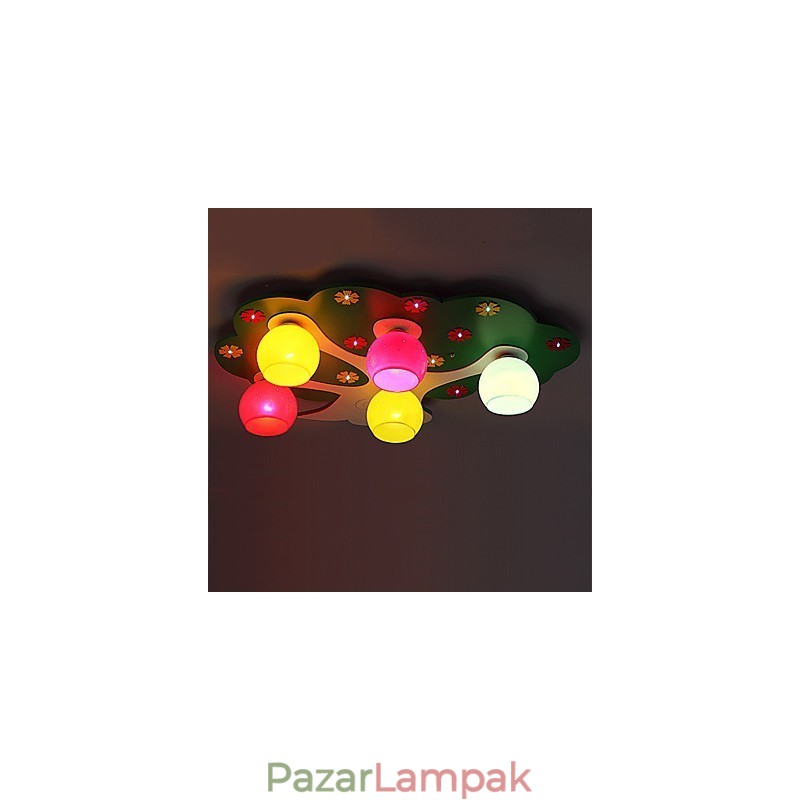 Modern, modern fa bambusz süllyesztett tartó