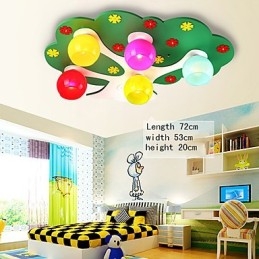 Modern, modern fa bambusz süllyesztett tartó