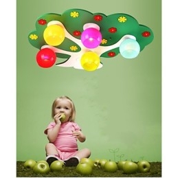 Modern, modern fa bambusz süllyesztett tartó