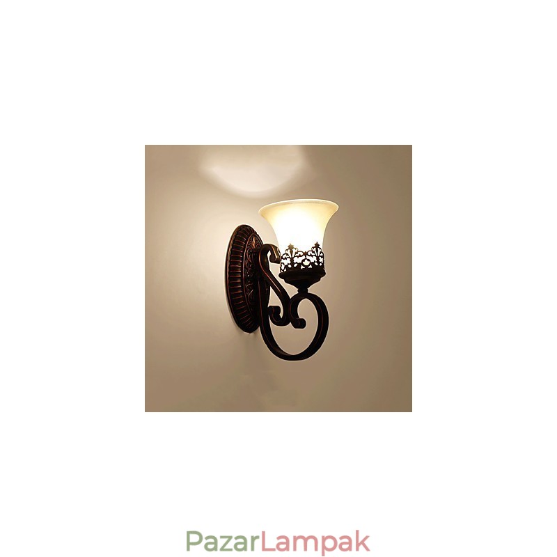 Modern, kortárs galvanizált funkció a környezeti fényű fali lámpákhoz
