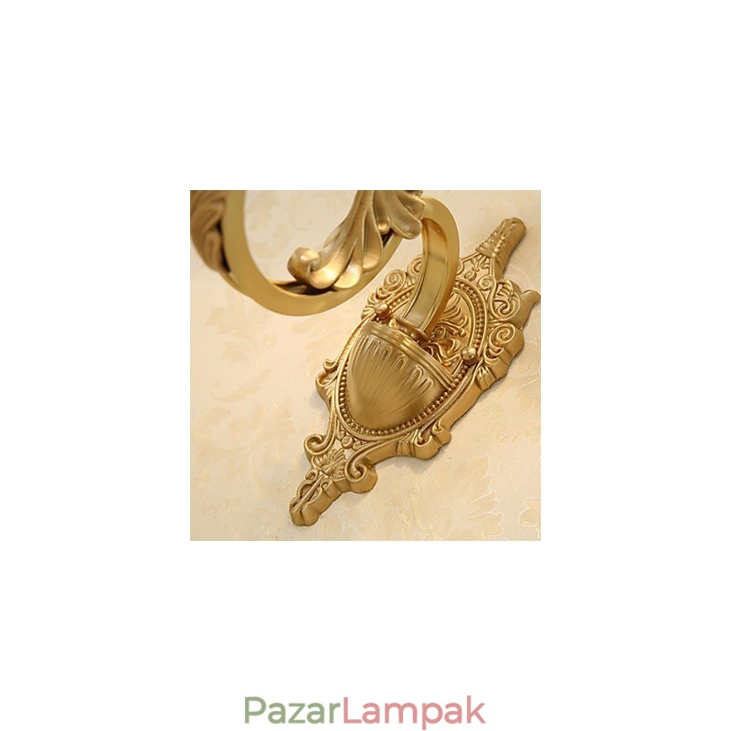 Egyszerű vidéki, hagyományos klasszikus sárgaréz funkció a mini stílusú fali lámpákhoz