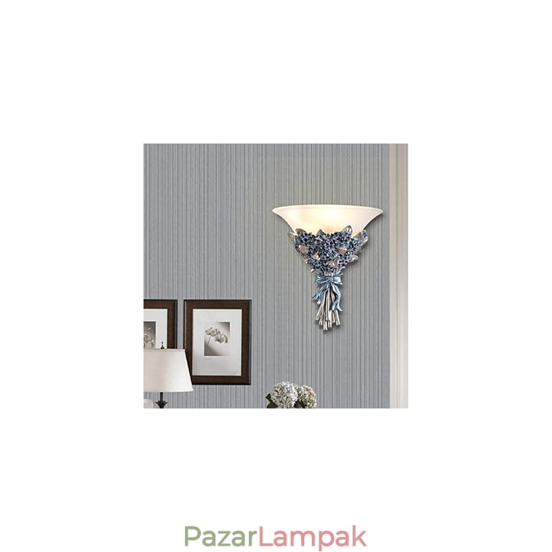 Pastorale Malerei Wand Lampe Wand Gang leuchtet eine amerikanische Harz Wandleuchten
