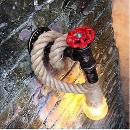 Rusztikus páholyfestési funkció környezeti fényű falilámpákhoz