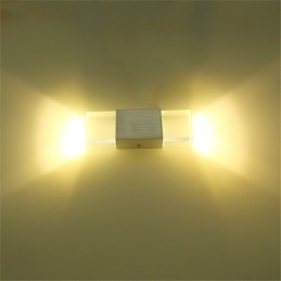 6 fluoreszkáló cső aljzat Modern, kortárs fényes jellemző a környezeti világításhoz fali lámpákhoz fali lámpa