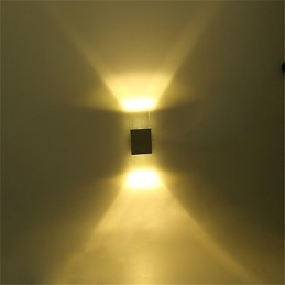 6 fluoreszkáló cső aljzat Modern, kortárs fényes jellemző a környezeti világításhoz fali lámpákhoz fali lámpa