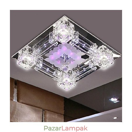 Modern kortárs kristályból galvanizált üveg süllyesztett tartó Modern kortárs kristályból galvanizált üveg süllyesztett tartó