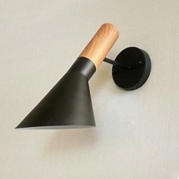 Modern, egyszerű nappali ágy kovácsoltvas fa utánzatú fali lámpa