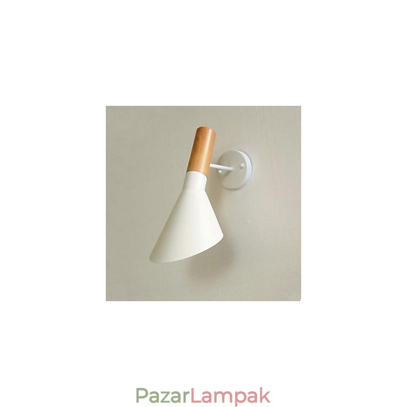 Modern, egyszerű nappali ágy kovácsoltvas fa utánzatú fali lámpa
