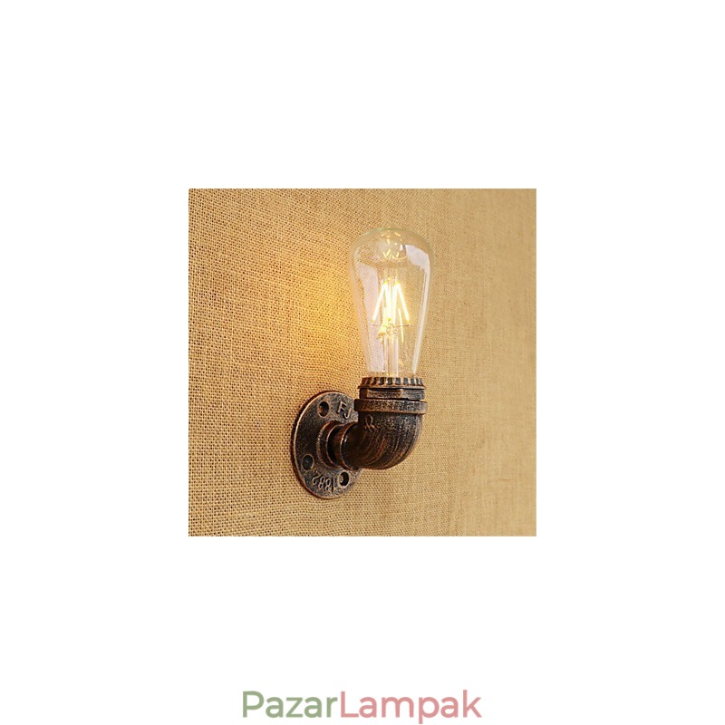 Country Retro Painting Feature Mini Style Ambient Light fali lámpákhoz