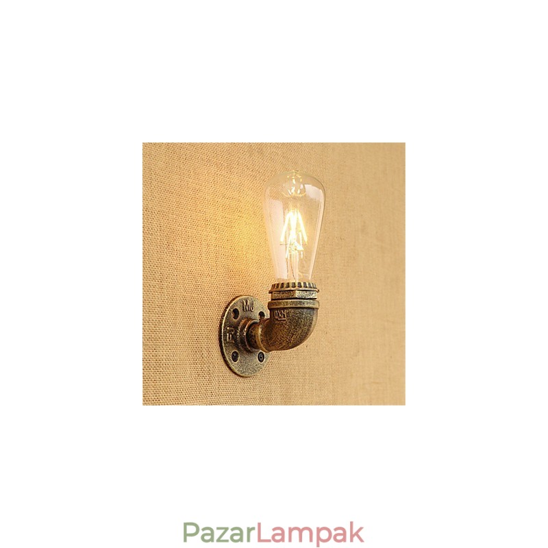 Country Retro Painting Feature Mini Style Ambient Light fali lámpákhoz