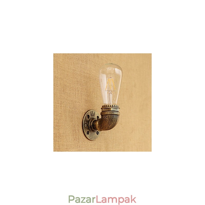Country Retro Painting Feature Mini Style Ambient Light fali lámpákhoz