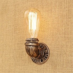 Country Retro Painting Feature Mini Style Ambient Light fali lámpákhoz