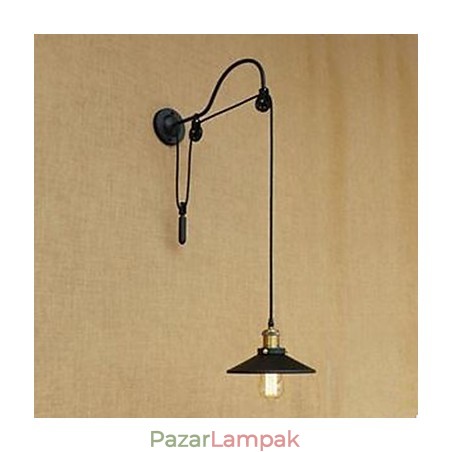 Emelő étkező fali lámpa állítható szálhosszúságú retro kreatív karakteres hálószoba fali lámpa vasalóval Emelő étkező fali lámpa állítható szálhosszúságú retro kreatív karakteres hálószoba fali lámpa vasalóval