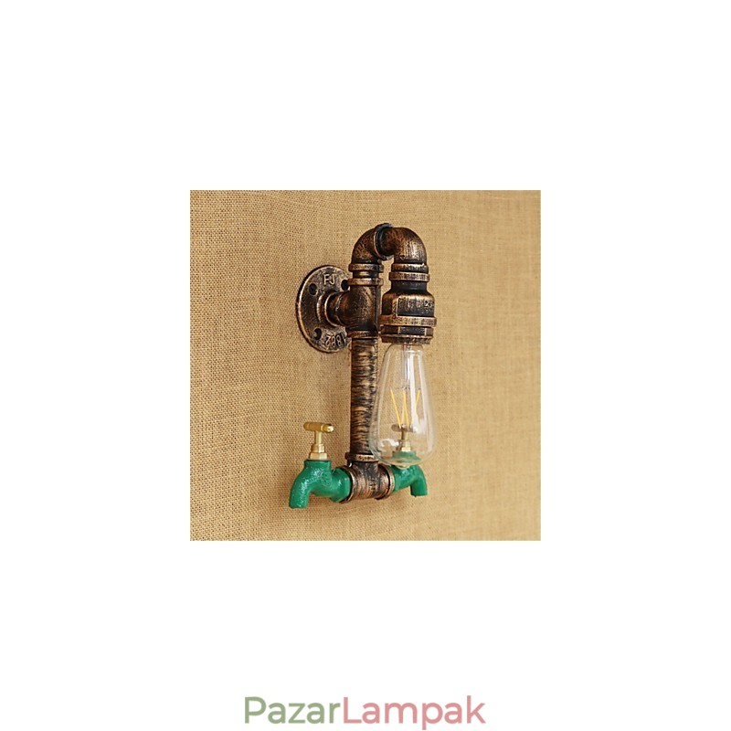 Country Retro Painting Function Mini Style Ambient Light falilámpákhoz