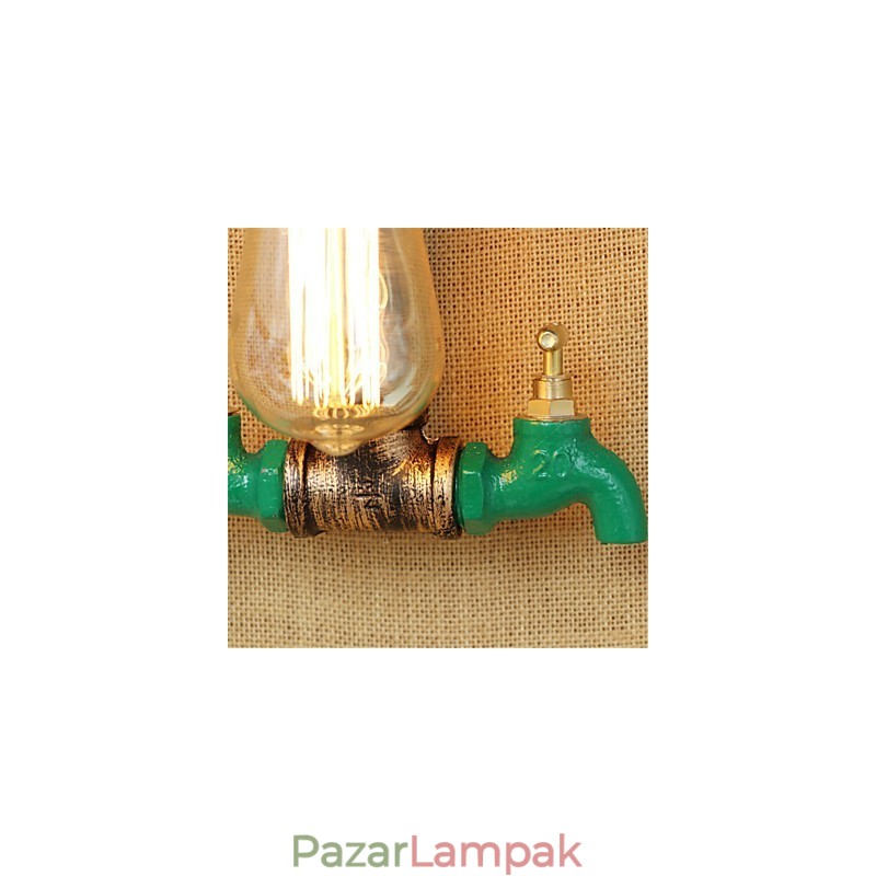 Country Retro Painting Function Mini Style Ambient Light falilámpákhoz