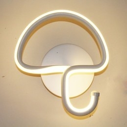 Modern minimalista lámpa Hálószoba Éjjeli lámpa Folyosók Hotel Projekt Világítás Alumínium kör alakú fali lámpa