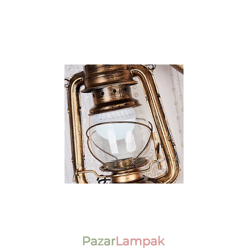 Rusztikus páholyfestési funkció mini stílusú fali lámpákhoz falilámpa C