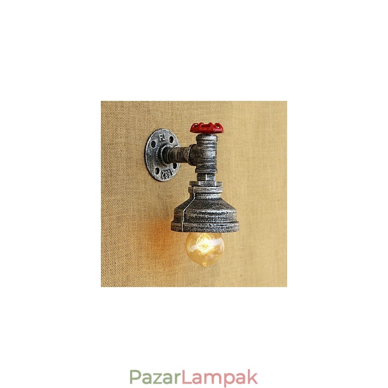 Country Retro Painting Feature Ambient Light falilámpákhoz