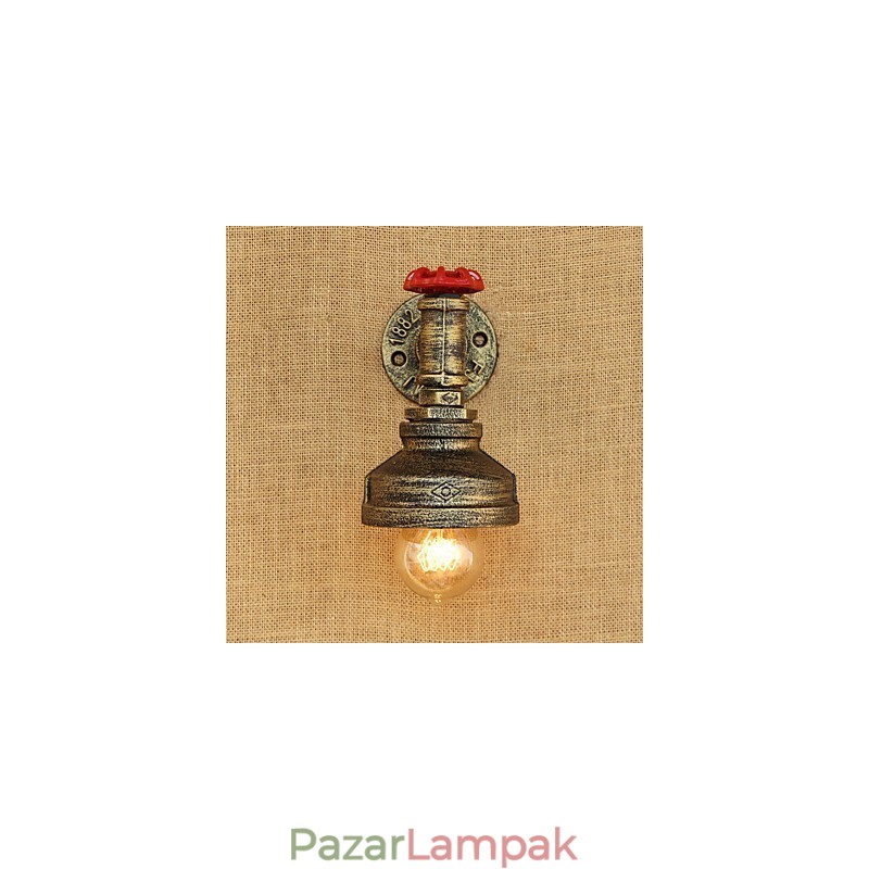 Country Retro Painting Feature Ambient Light falilámpákhoz