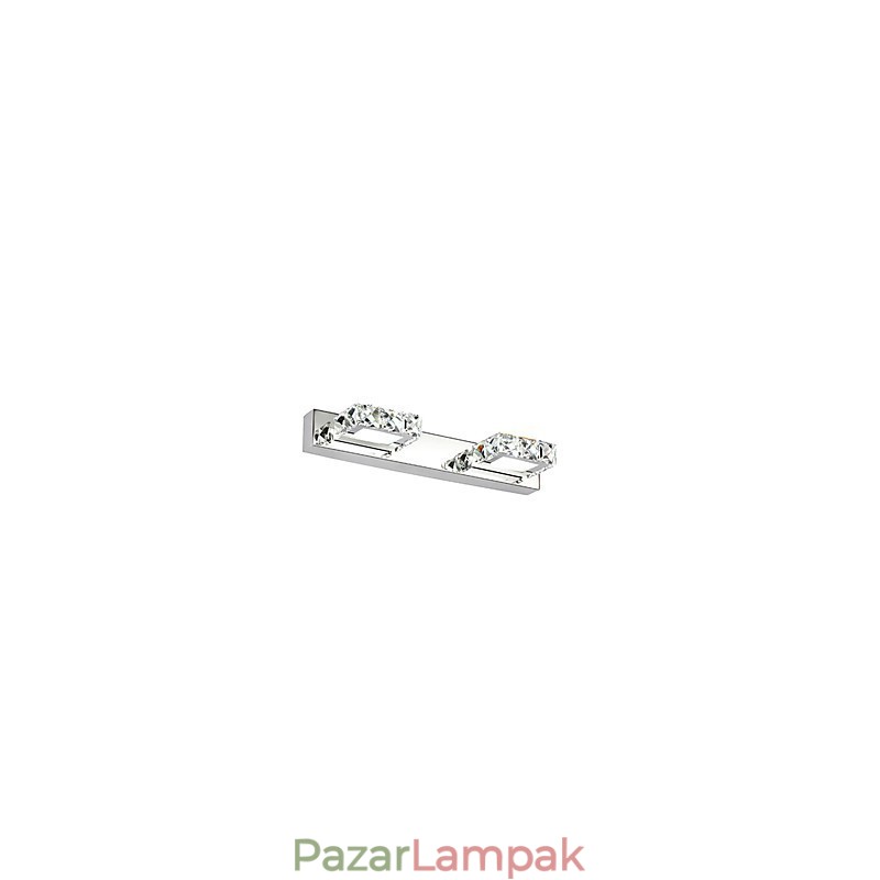 Modern kortárs Modern kortárs Chrome funkció a Crystal Ambient LightBathroomhoz