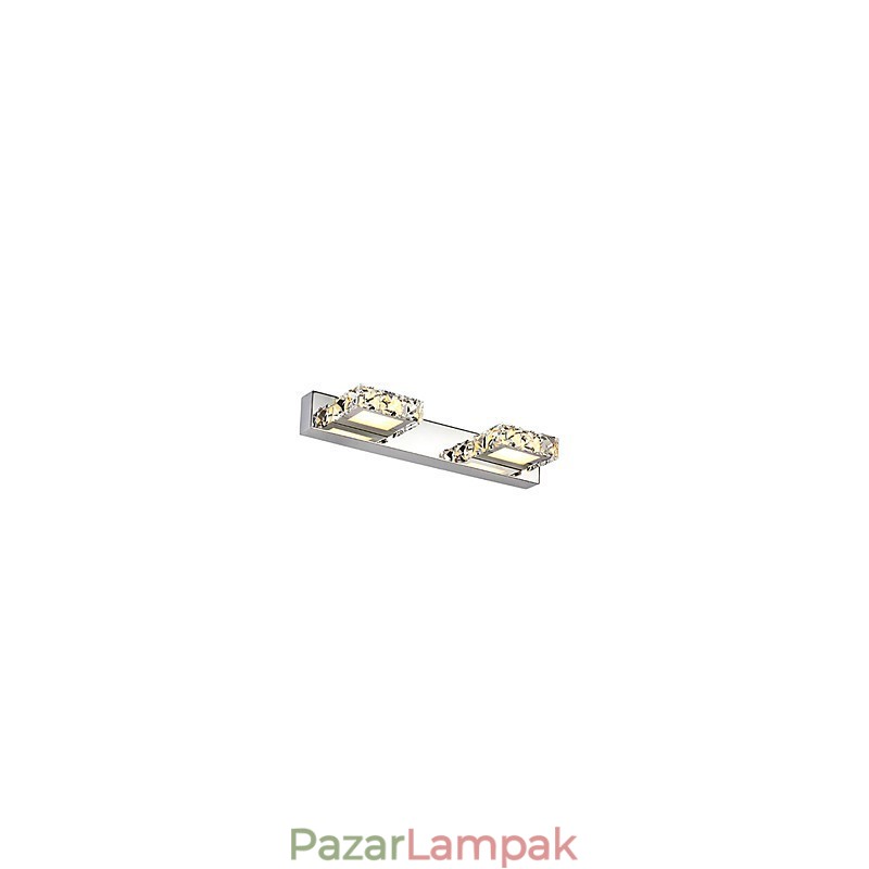 Modern kortárs Modern kortárs Chrome funkció a Crystal Ambient LightBathroomhoz