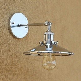 Rusztikus Lodge Country Retro galvanizált funkció mini stílusú környezeti világos falilámpákhoz