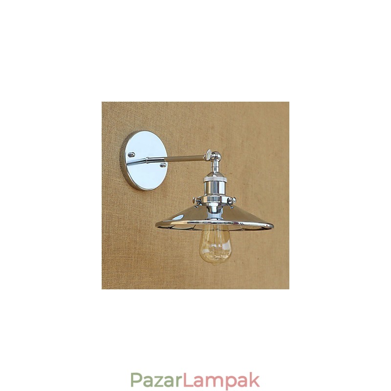 Rusztikus Lodge Country Retro galvanizált funkció mini stílusú környezeti világos falilámpákhoz