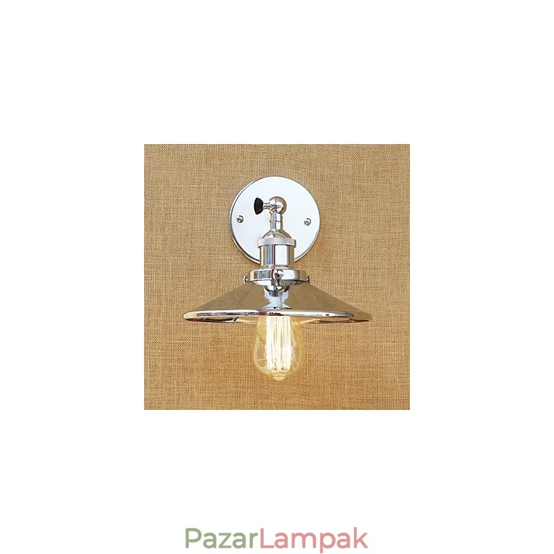 Rusztikus Lodge Country Retro galvanizált funkció mini stílusú környezeti világos falilámpákhoz