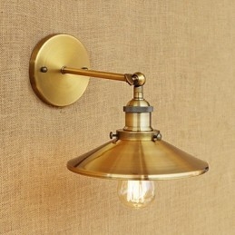 Rusztikus Lodge Country Retro galvanizált funkció mini stílusú környezeti világos falilámpákhoz