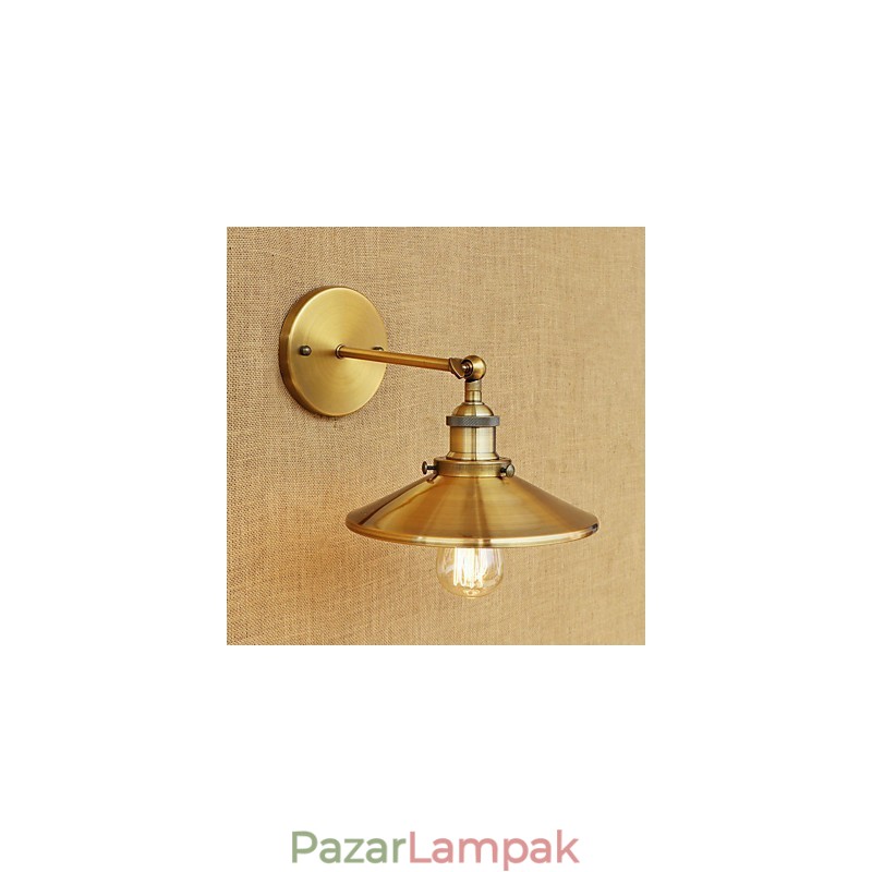 Rusztikus Lodge Country Retro galvanizált funkció mini stílusú környezeti világos falilámpákhoz