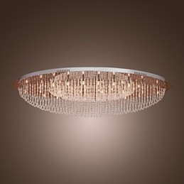 Modern, modern Crystal króm fém süllyesztett tartó
