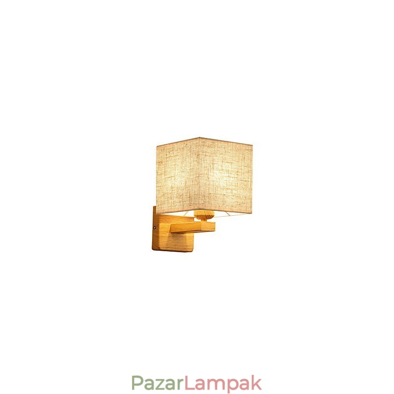 Minimalista tömörfa asztali lámpa éjjeli íróasztali lámpa
