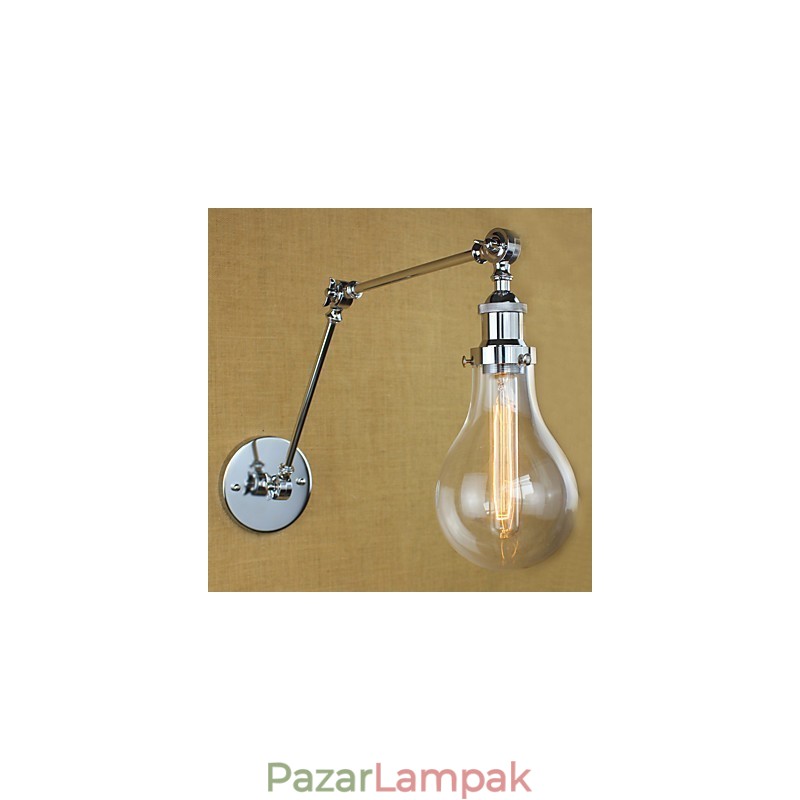 Country Retro galvanizált funkció a mini stílusú szemvédő lengőkaros lámpákhoz