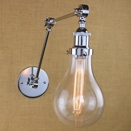 Country Retro galvanizált funkció a mini stílusú szemvédő lengőkaros lámpákhoz
