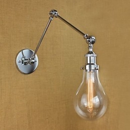 Country Retro galvanizált funkció a mini stílusú szemvédő lengőkaros lámpákhoz