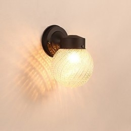 Modern, kortárs fekete-oxid felületi funkció a mini stílusú, környezeti fényű falilámpákhoz