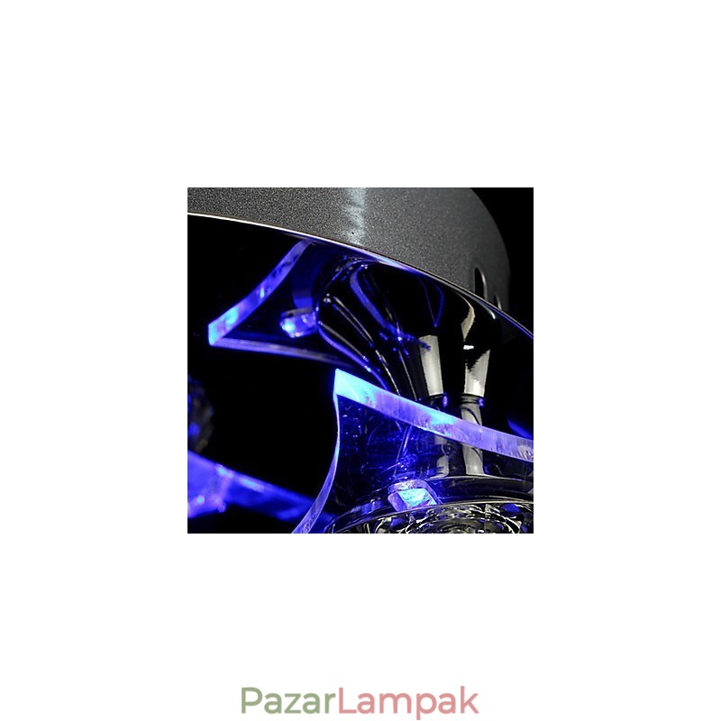 Csillár Modern Crystal Living 3 Lights