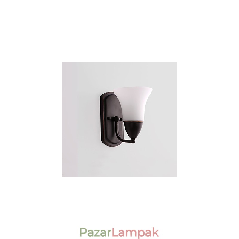 Rustic Lodge Black Oxide Finish funkció a szem védelmére Ambient Light fali lámpák fali lámpa