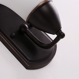 Rustic Lodge Black Oxide Finish funkció a szem védelmére Ambient Light fali lámpák fali lámpa