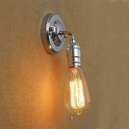 Retro Loft Edison fali lámpa hálószoba fali lámpák otthonra fel le rusztikus ipari egyfejes folyosó nappali mini dekor fal