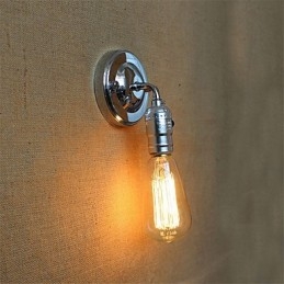 Retro Loft Edison fali lámpa hálószoba fali lámpák otthonra fel le rusztikus ipari egyfejes folyosó nappali mini dekor fal