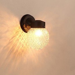 Fali lámpa Modern, modern fekete oxid bevonat funkció a mini stílusú környezeti fényű falilámpákhoz