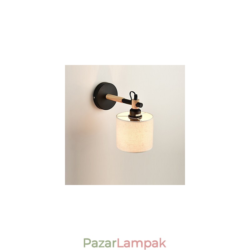 Szövet fali lámpa, modern kortárs jellemző környezeti fényű fali lámpák