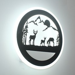 Éjjeli lámpa Fali lámpa Lámpa Hálószoba Nappali Fények Modern minimalista kreatív folyosó akril lámpa