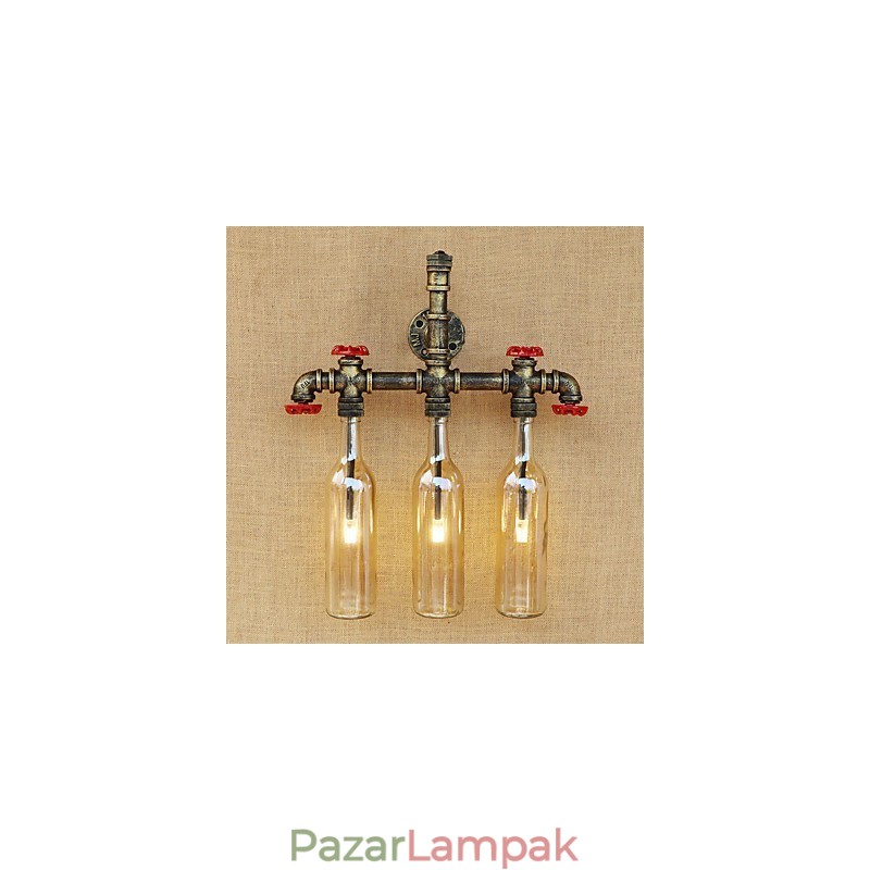 Vintage Country Antique Bronze Feature Ambient Light falilámpák fali lámpa