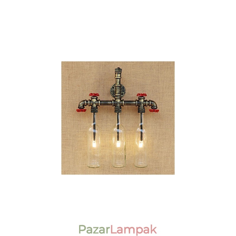 Vintage Country Antique Bronze Feature Ambient Light falilámpák fali lámpa