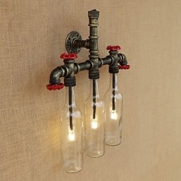 Vintage Country Antique Bronze Feature Ambient Light falilámpák fali lámpa