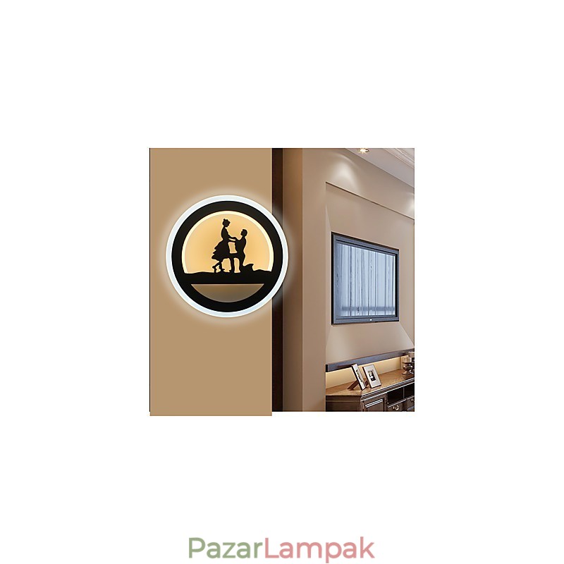 Éjjeli dekorációs lámpa Hálószoba Kreatív Nappali Világos Folyosó Lámpa Modern Minimalista Fali lámpa